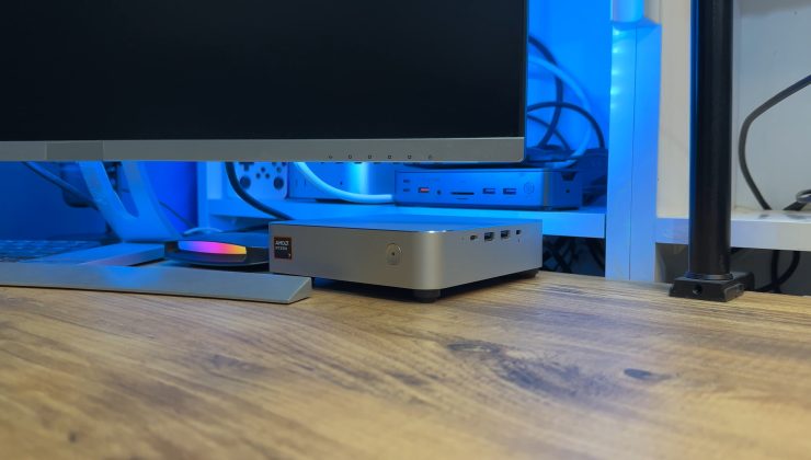 Chuwi AuBox Ryzen 7 8745HS Kompakt Kasada Masaüstü Gücü